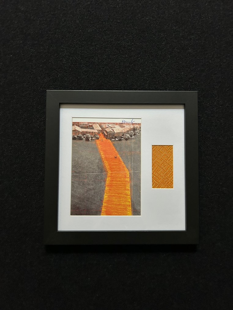 Christo & Jeanne-Claude (1935-2020) - The Floating Piers - signed by hand #2.1