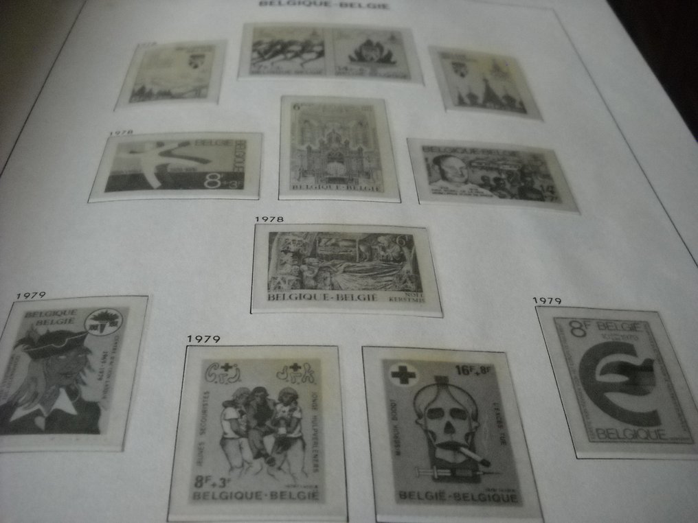 比利時  - Davo Luxe 专辑 1963 年至 1984 年及附录 #4.3