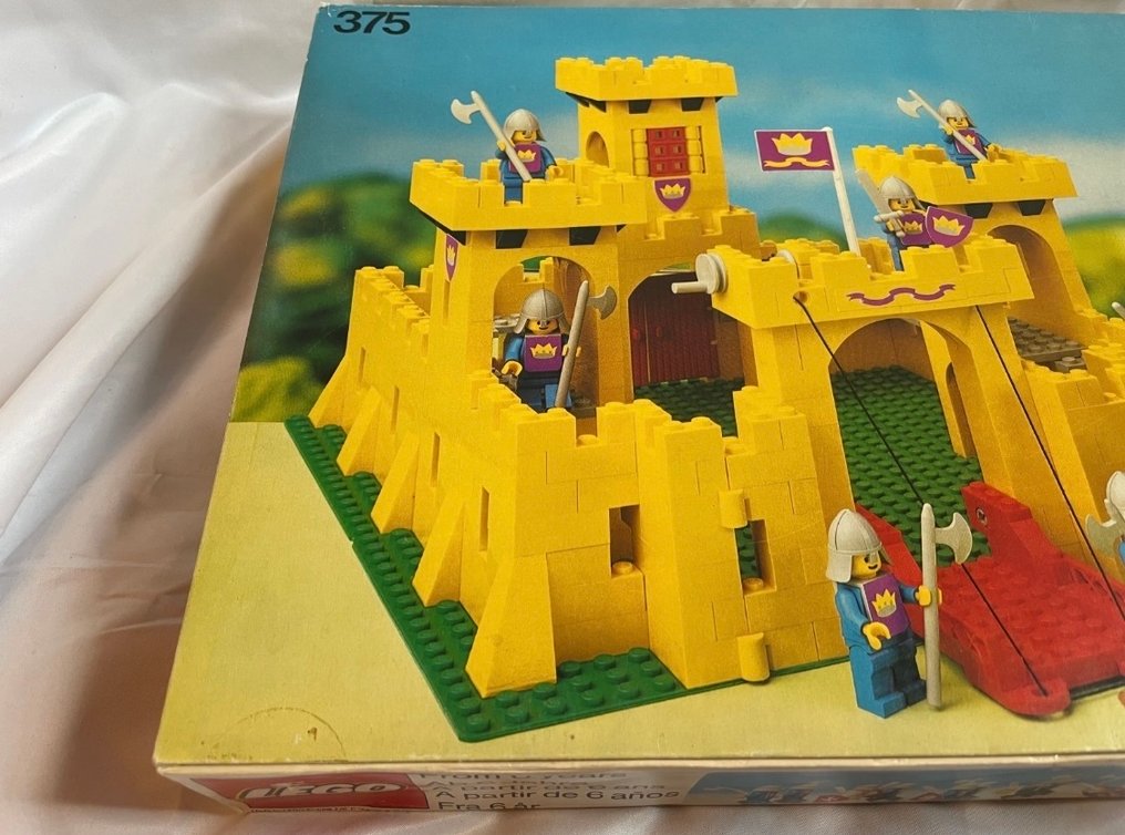 LEGO - Legoland - 375 Gelbe Ritterburg - 1970-1980 #3.2
