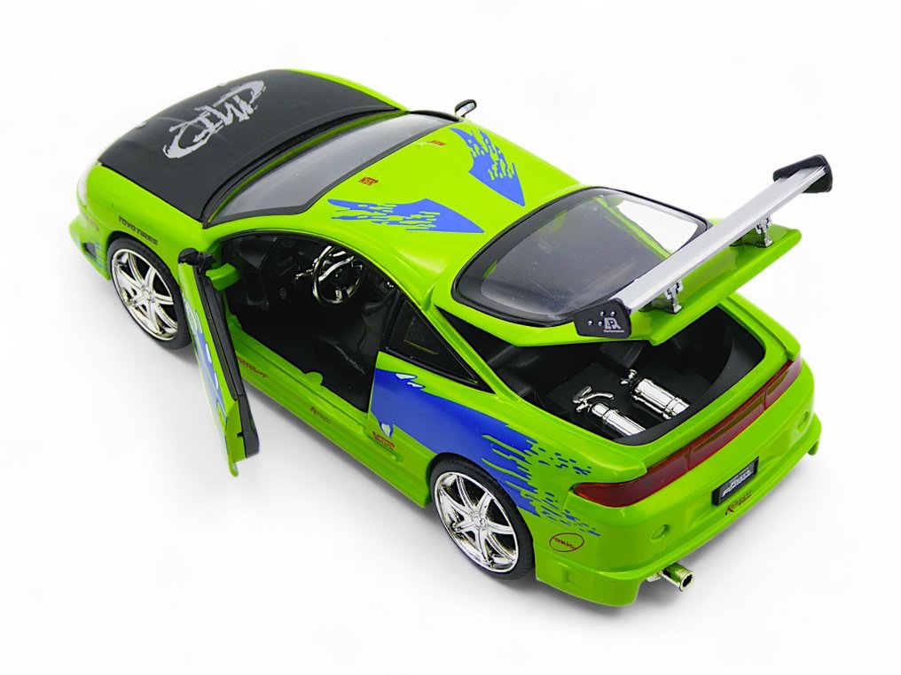 Jada Toys - Model samochodu sportowego - Fast & Furious Collection: "Mitsubishi Eclipse" N. 97603 - Scala 1:24 #3.2