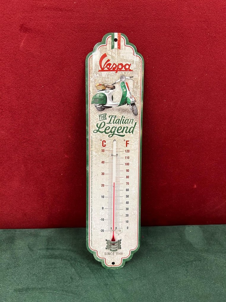Termometro - Metallo - Vespa Piaggio #1.0