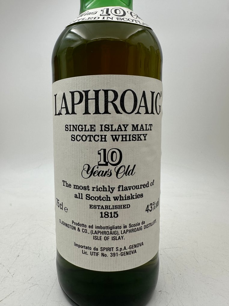 Laphroaig 10 years old - Spirit Import - b. Jaren 1980 - 75cl #2.1