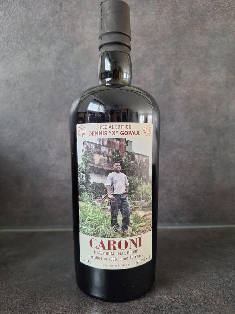 Caroni 1998 Velier - Employees 1st: Dennis «X» Gopaul - b. 2018 - 70厘升 #2.1