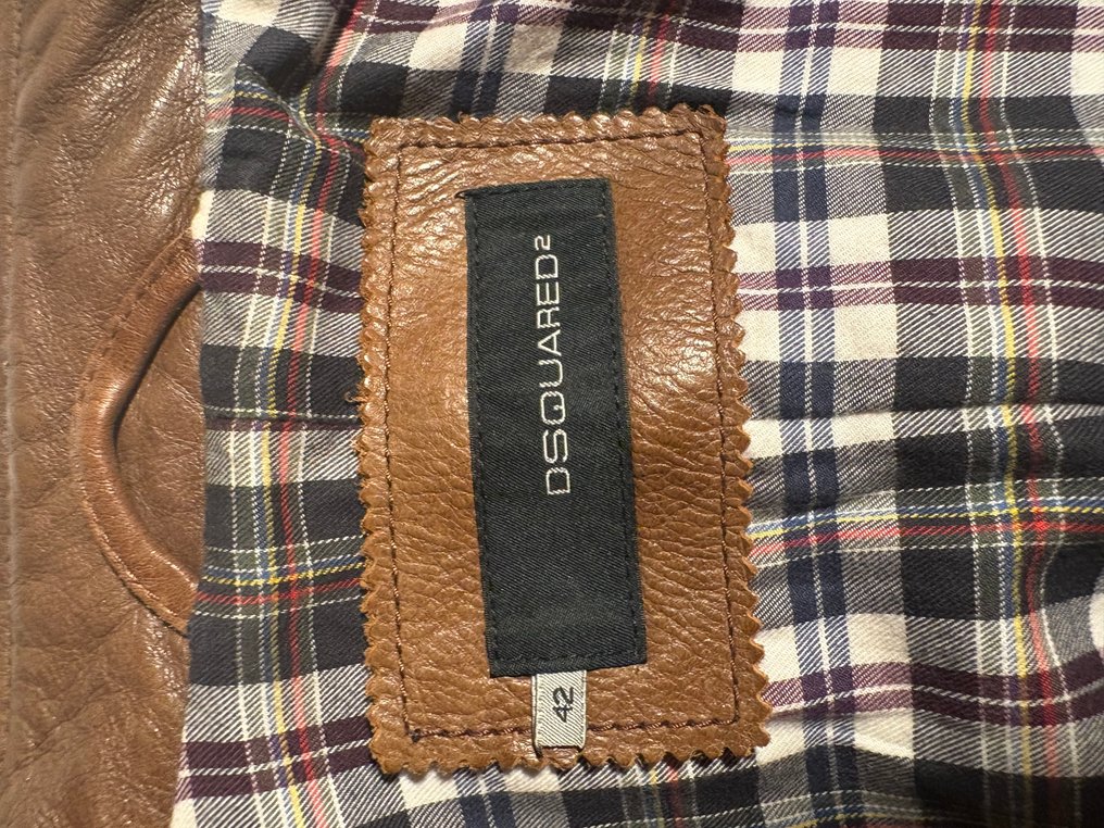 DSquared - Δερμάτινο μπουφάν #3.2