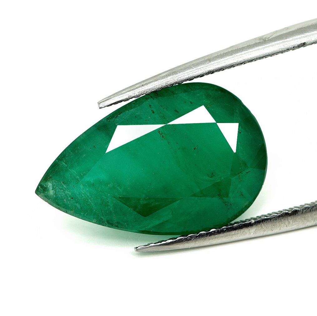 Smaragd - 8.42 ct - Bellerophon Gemlab #1.0