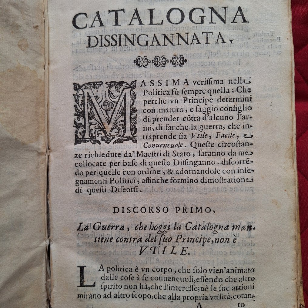A. De Ros - Catalogna dissingannata - 1647 #3.2