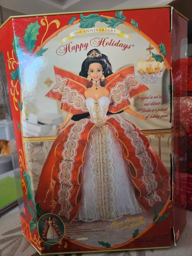 Mattel  - Barbie dukke Happy Holidays 10 th aniversary #4.3