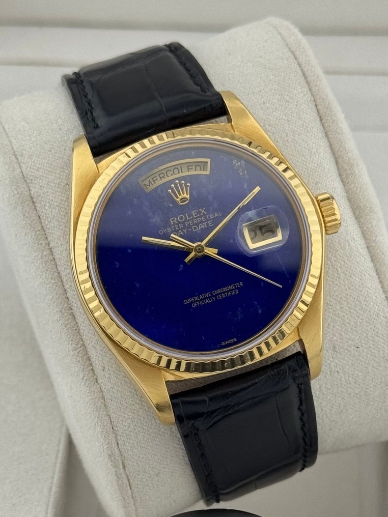 Rolex - Day-Date 36 - Lapis Lazuli Dial - 18038 - Bărbați - 1978 #1.0