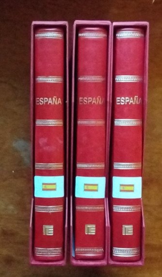 Spagna e colonie - 3 album di francobolli Spagna Edifil. #1.0