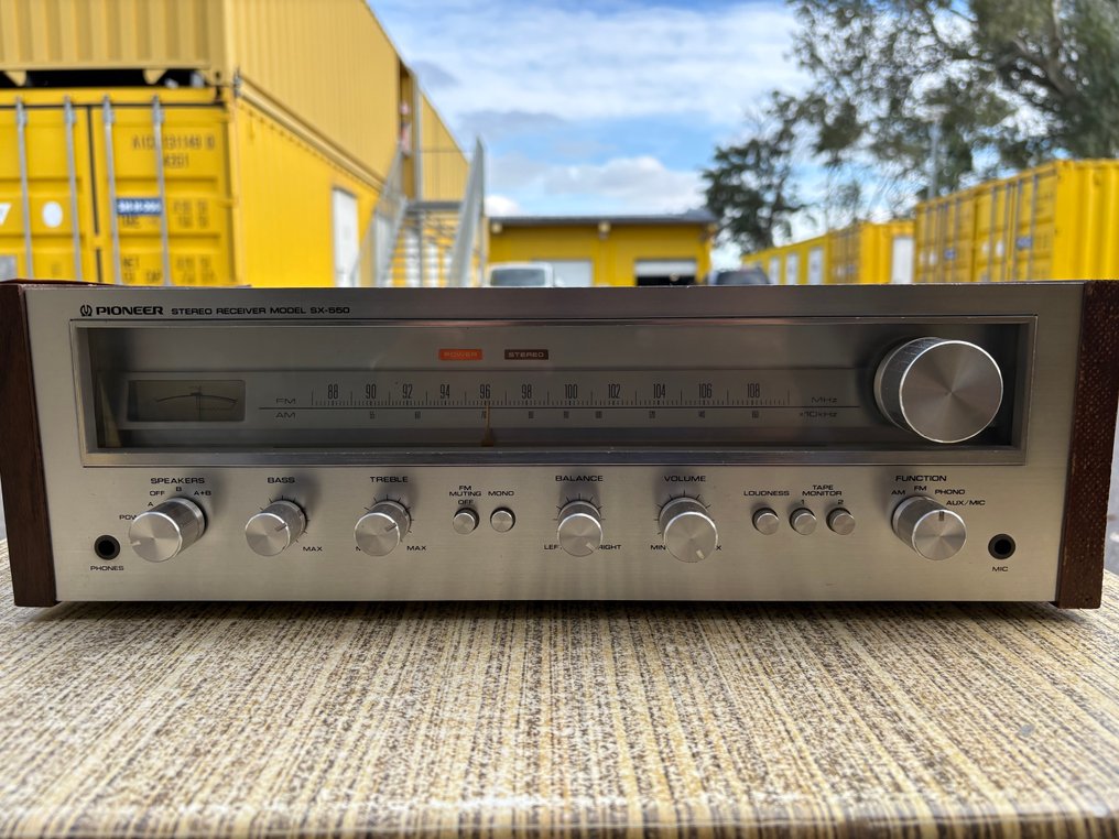 Pioneer - SX-550 Récepteur stéréo à semi-conducteurs #4.3