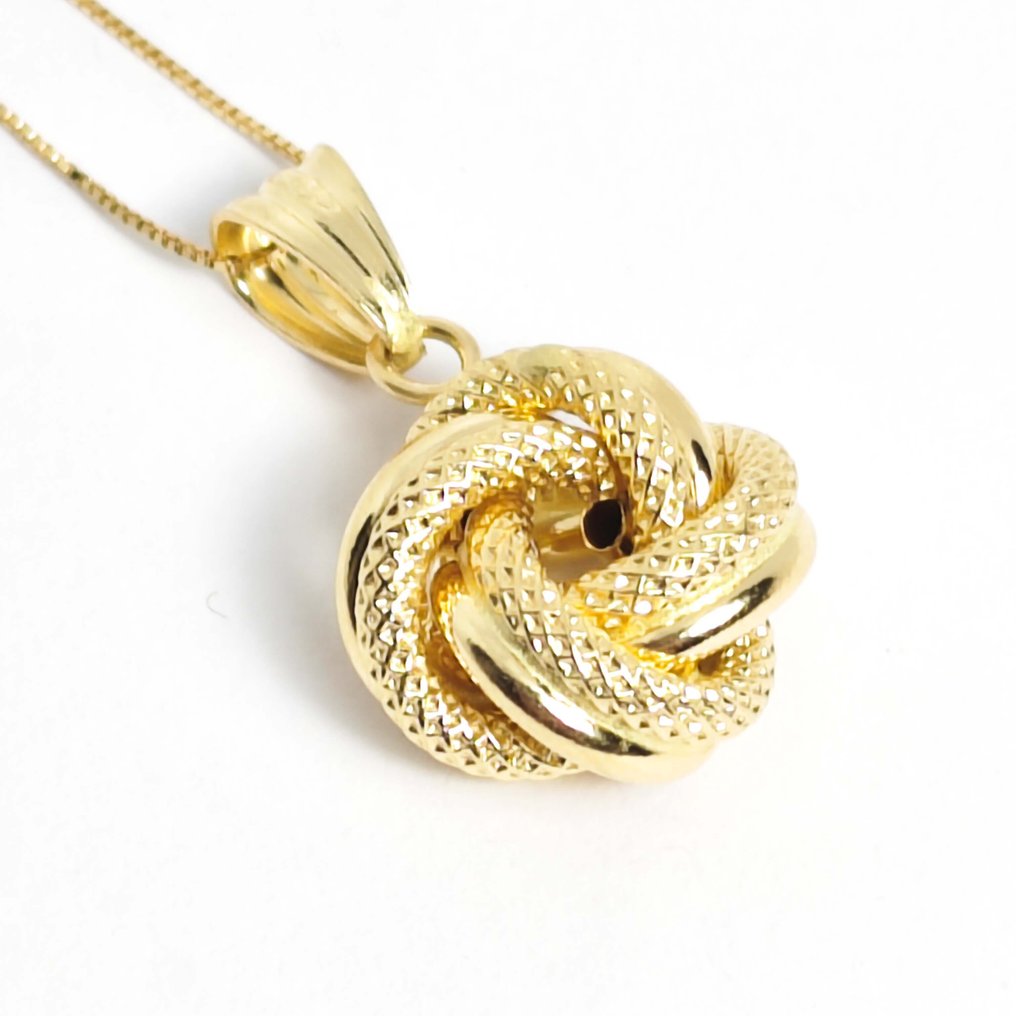 沒有保留價 - 頸鏈 - 18 克拉 黃金 #1.0