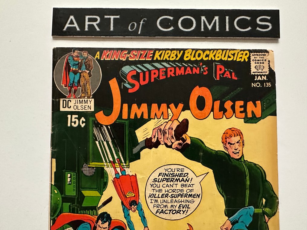 Superman's Pal Jimmy Olsen #135 - 2nd Appearance Darkseid - 1 Comic - First edition - 1971 #1.0