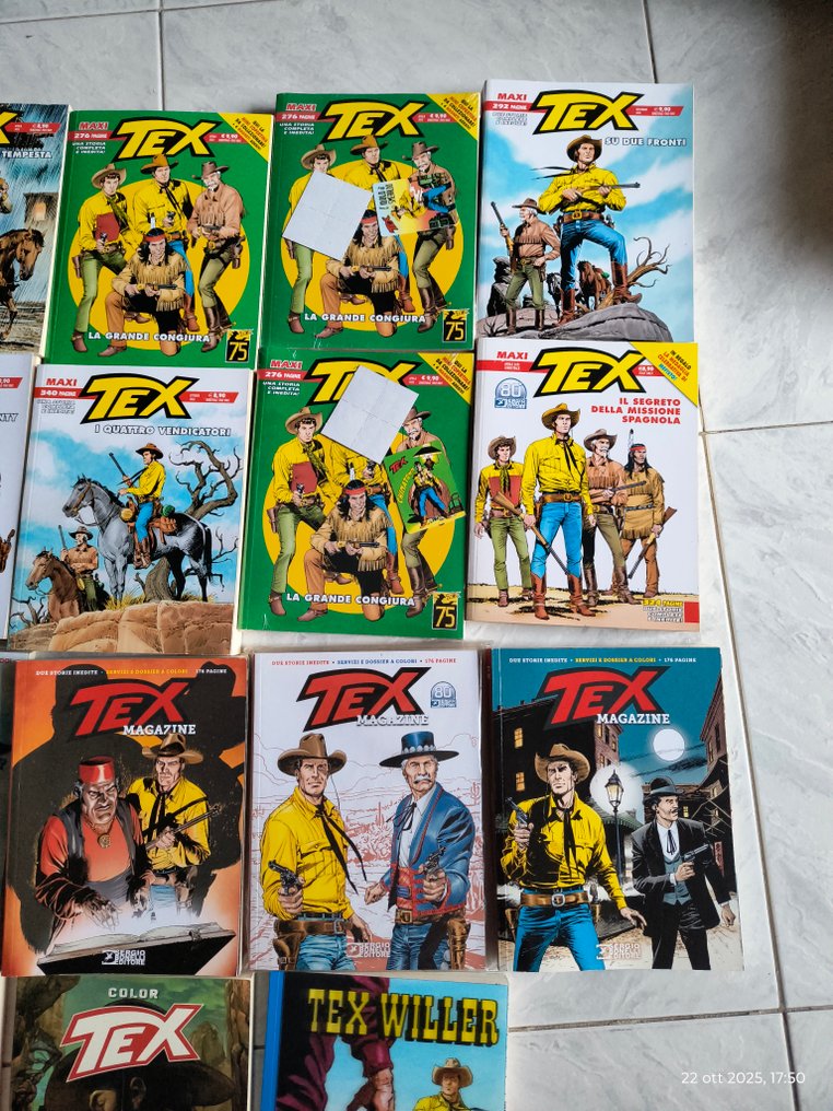 Tex - Vari titoli - 40 Comic - Első kiadás #1.0