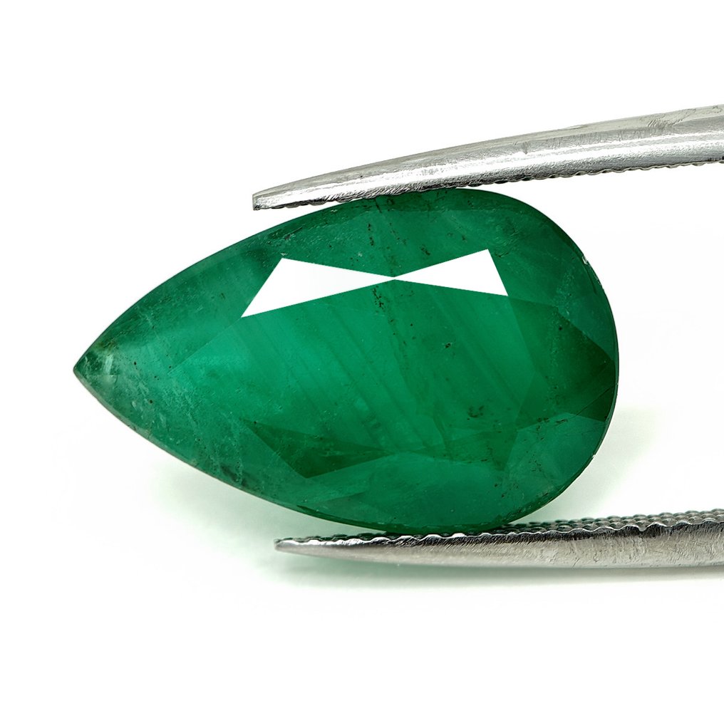 Smaragd - 8.42 ct - Bellerophon Gemlab #1.0