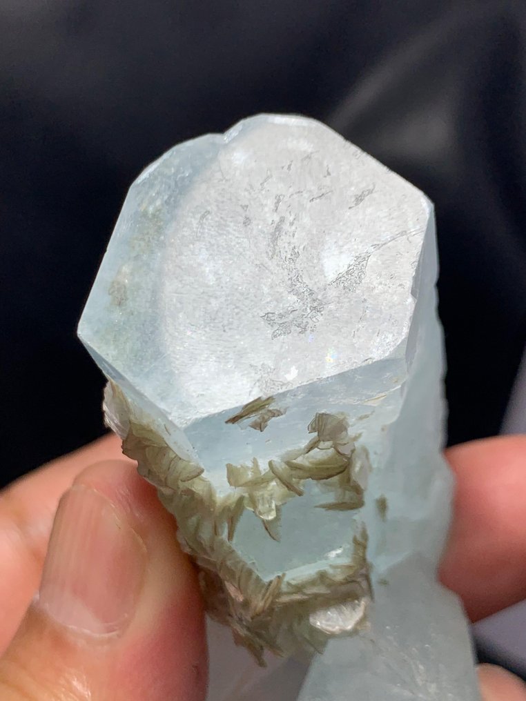 Super gruppo estetico acquamarina Cristallo - Altezza: 55 mm - Larghezza: 70 mm- 140 g - (1) #4.3