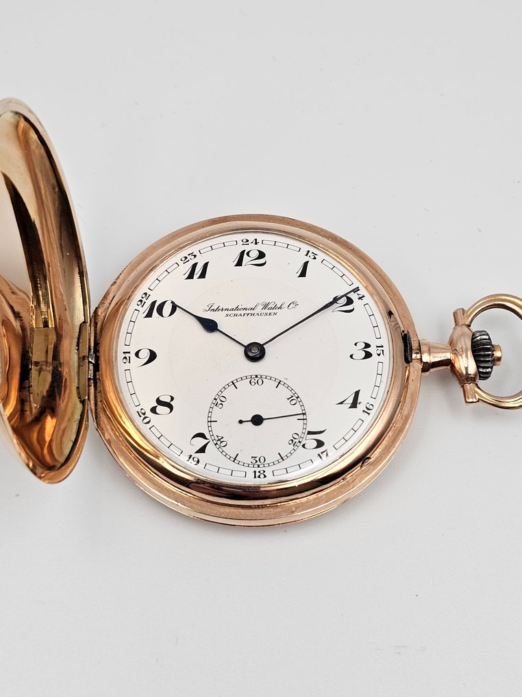 IWC - 14K GOLD Savonette Pocket watch cal. 53 - 1900-1949 #1.0