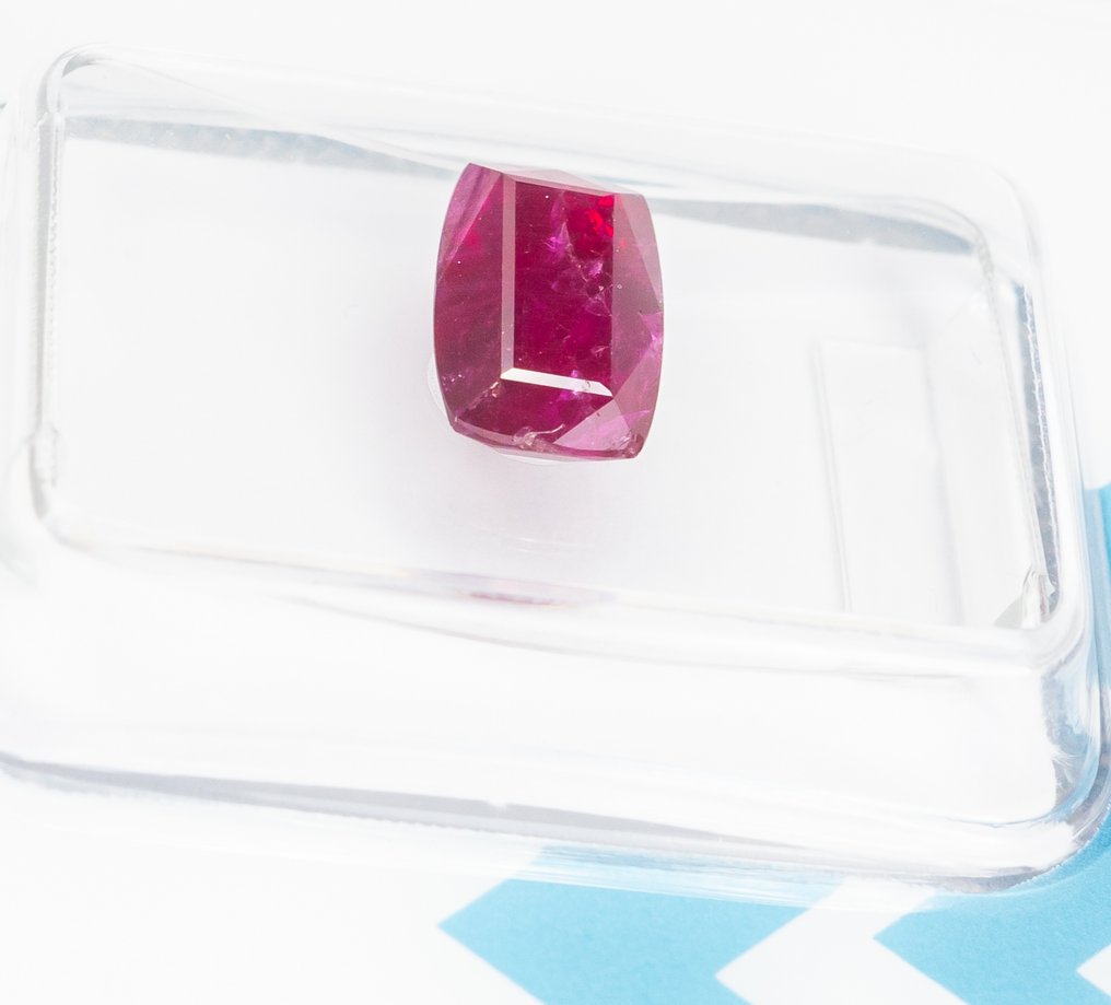No reserve price Ruby - 1.56 ct - International Gemological Institute (IGI) - Deep Purplish Red #1.0