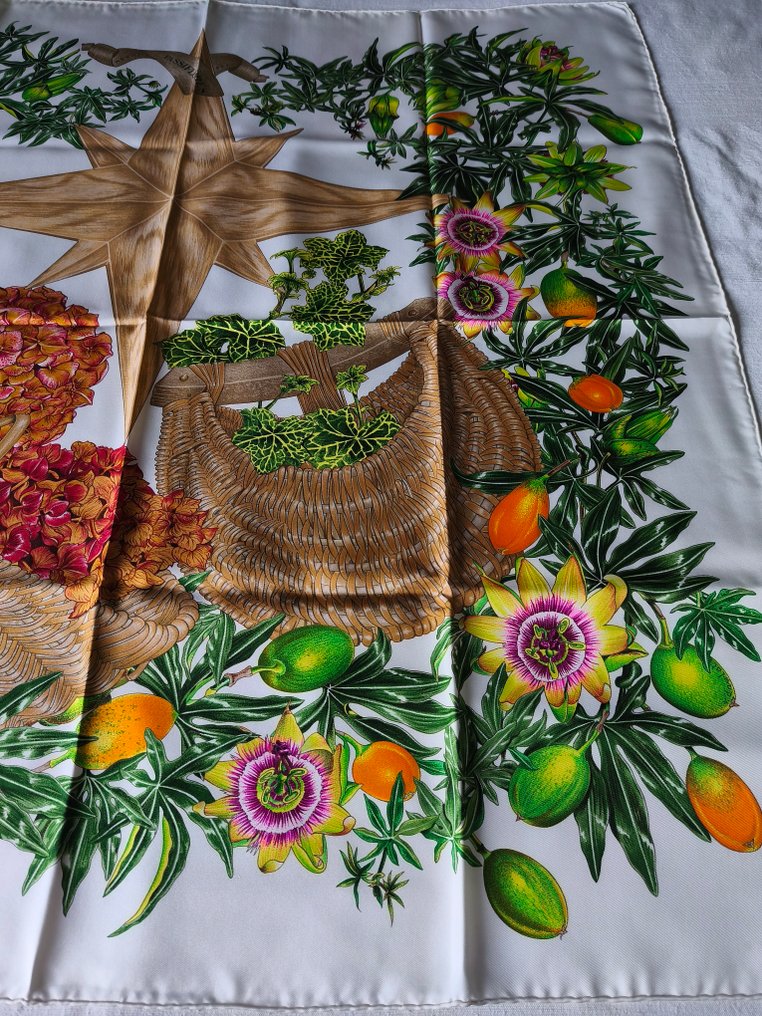 Hermès - PASSIFLORES by Valérie Dawlat-Dumoulin - Könnyű selyem #3.2