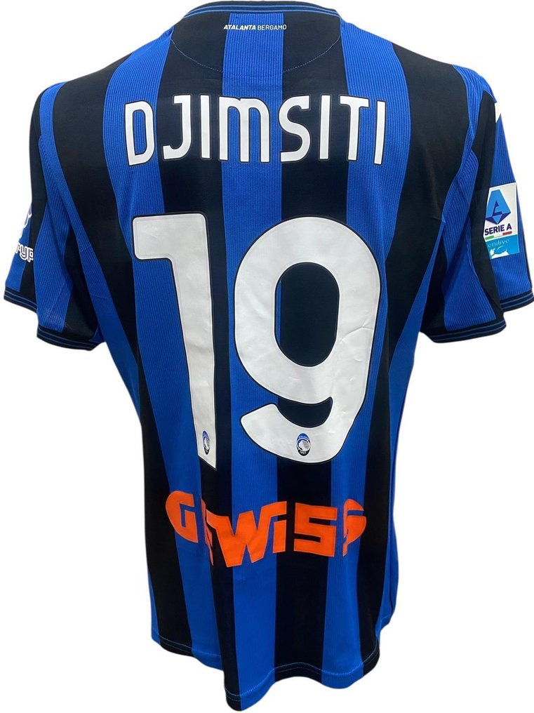 ATALANTA - Olasz labdarúgó-bajnokság - Berat Djimsiti match worn Atalanta - Lecce - 2025 - Futball ing #1.0