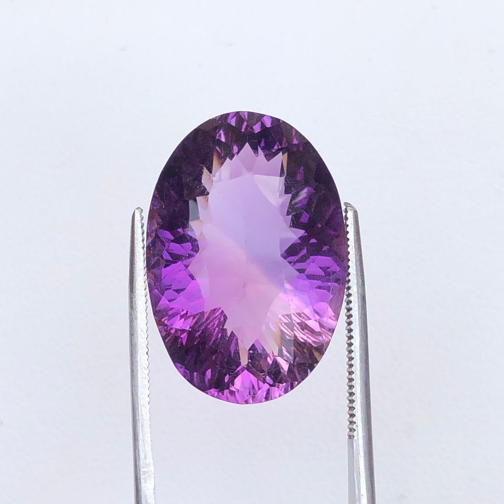 沒有保留價 - 1 pcs  紫色 紫水晶  - 20.03 ct - 國際有色寶石協會 (ICA GemLab) #1.0