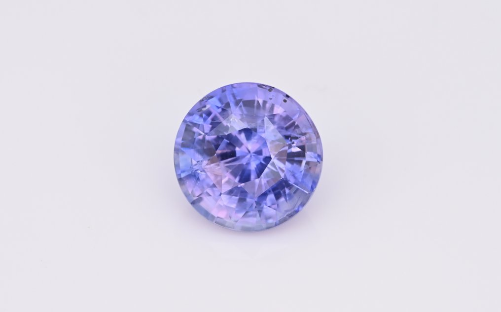 1 pcs 藍色, 紫羅蘭色 藍寶石 - 2.58 ct - 國際有色寶石協會 (ICA GemLab) #3.2
