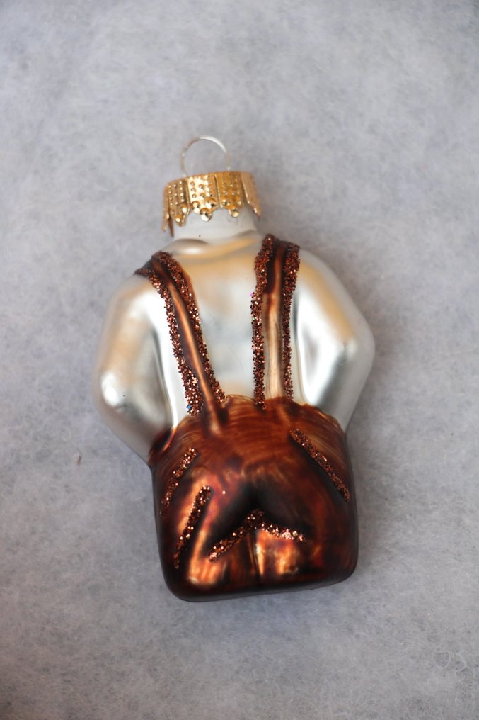 Krebs: Oktoberfest/Beieren set - Christmas figurine Lauscha (6) - Glass #4.3