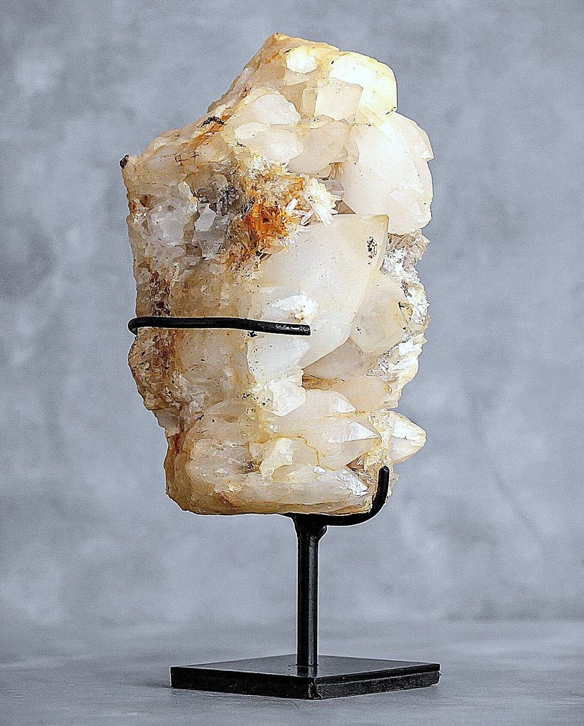 Beautiful 1.219 Kg Quartz Crystal Cluster on custom stand- 1.22 kg #4.3