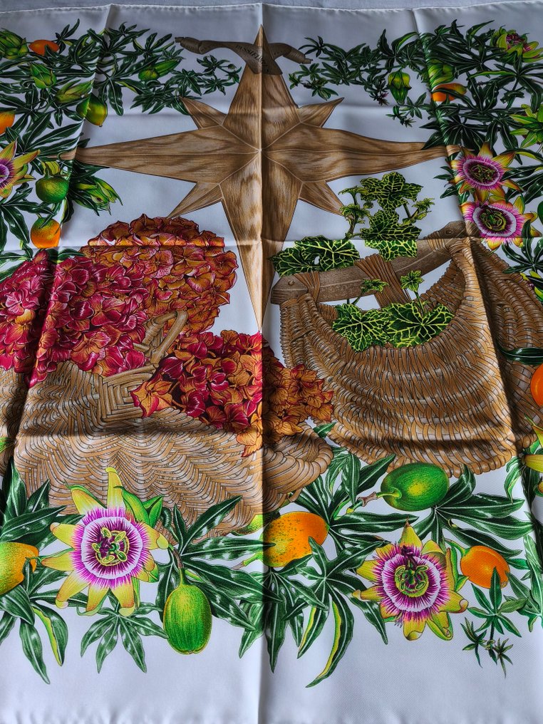Hermès - PASSIFLORES by Valérie Dawlat-Dumoulin - Könnyű selyem #1.0