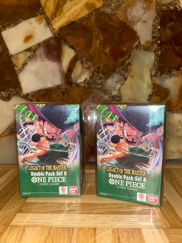 萬代 - 1 擴充包組合 - One Piece - 2x One Piece Card Game Double Pack Set Vol.8  - OP12 Legacy of the Master #1.0