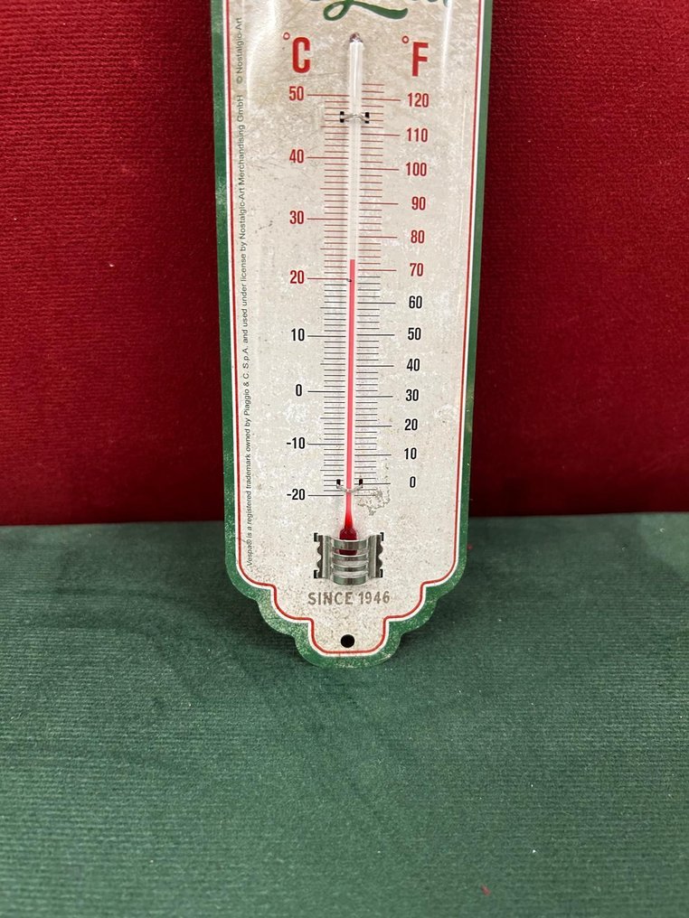 Termometro - Metallo - Vespa Piaggio #4.3