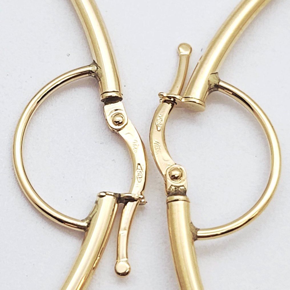 Oorbellen - 18 karaat Geel goud #4.3