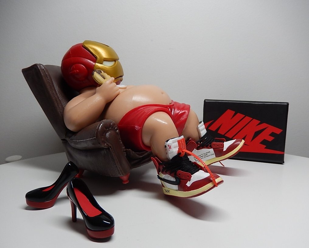 Enigme09 (1979) - Iron Man x Nike Air Jordan "Off White" #2.1