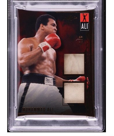 2024 Leaf Legacy Dual Bronze 穆罕默德·阿里 - /10 - Fight Worn Memorabilia - PSA 7 - 1 Graded card #1.0