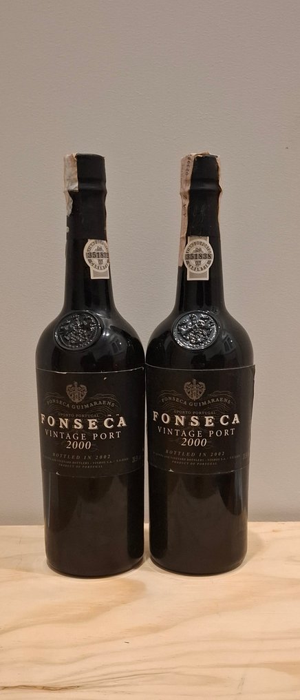 2000 Fonseca - Vintage Port - Pullotettu 2002 -  Porto  - 2 Pullot (0.7 L) #1.0