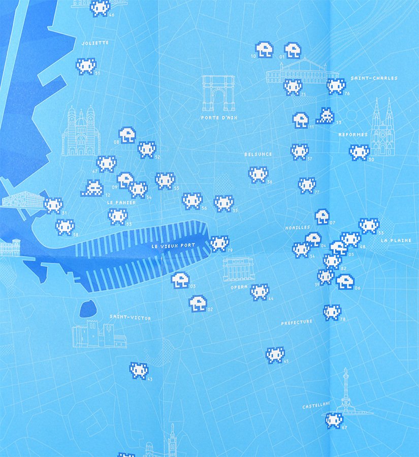 Invader (1969) - Invasion planète Marseille - 2020 #2.1