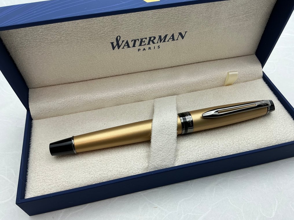 Waterman (華特曼) - Expert Metallic Gold RT - 沒有保留價 - 自來水筆 #1.0