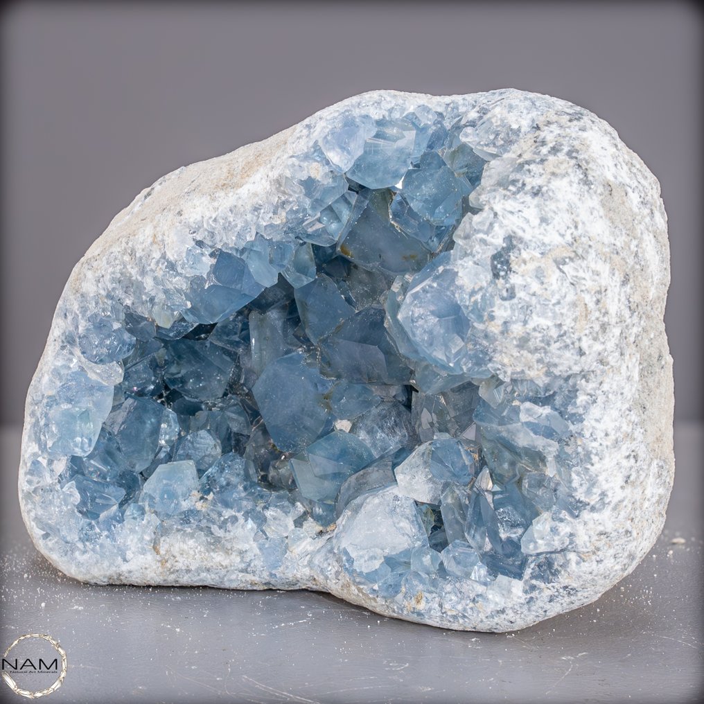 天然天青石 德鲁兹/自由形式- 3733.32 g #4.3