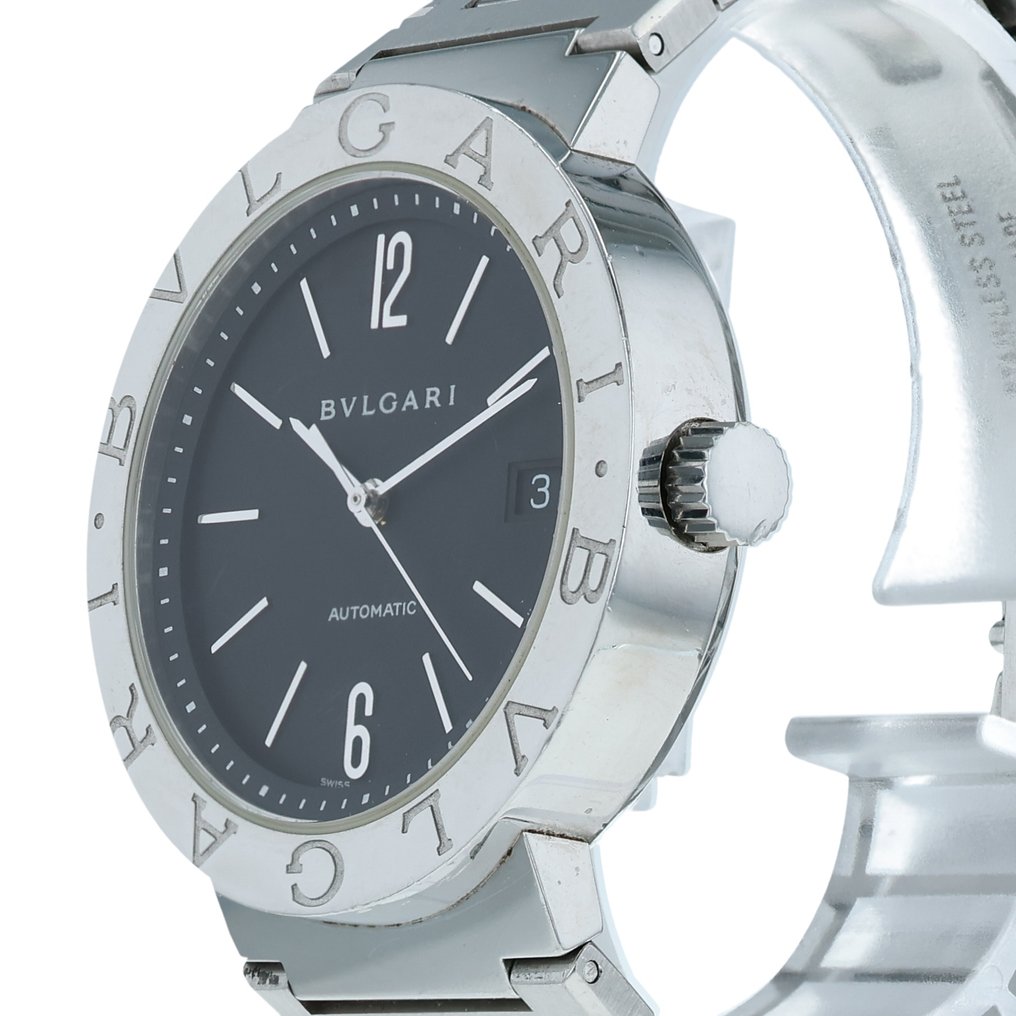 Bvlgari - Bvlgari Bvlgari Date - Ingen reservasjonspris - BB38SS - Herre - 2010-2020 #3.2