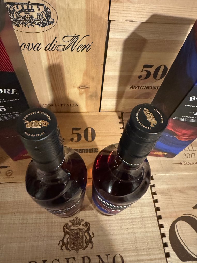 Bowmore 16yo Ruby Port Cask Finish & 14yo Bordeaux Cask Finish  - 700ml - 2 bottiglie #3.2
