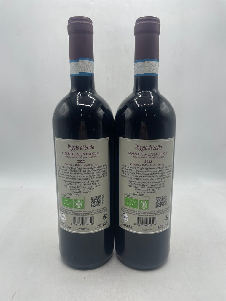 2022 Poggio di Sotto, Rosso di Montalcino - Montalcino DOC - 2 Sticle (0.75L) #1.0