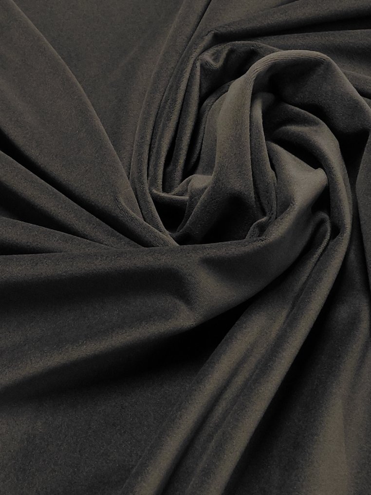 Velluto “Graphite Luxe” by Enzo degli Angiuoni - Polstringsstoff - 570 cm - 140 cm #3.2