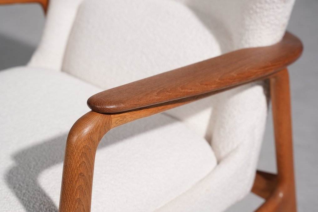 Bovenkamp - Ib Madsen & Anton Schubell - Sedia a sdraio - Tek, Quercia, ciclo #4.3