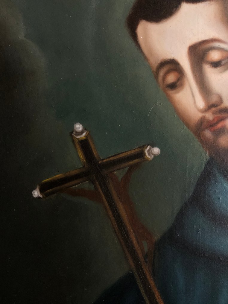 École mexicaine (XIX) - Pénitence de Saint François #4.3