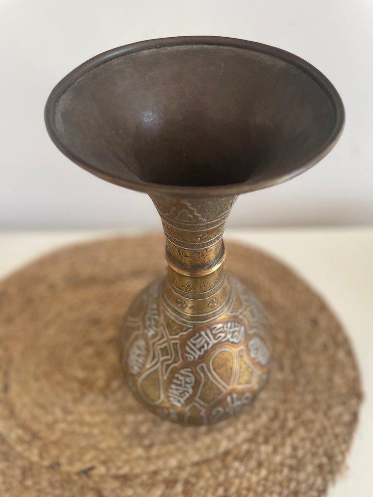 Βάζο με ισλαμική γραφή. - Ορείχαλκος, Χαλκός, Ασημί - Μέση Ανατολή - τέλος του 19ου αιώνα #4.3
