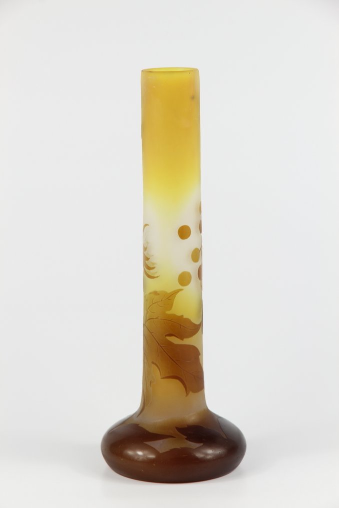 Emile Gallé - 花瓶  - 玻璃 #3.2