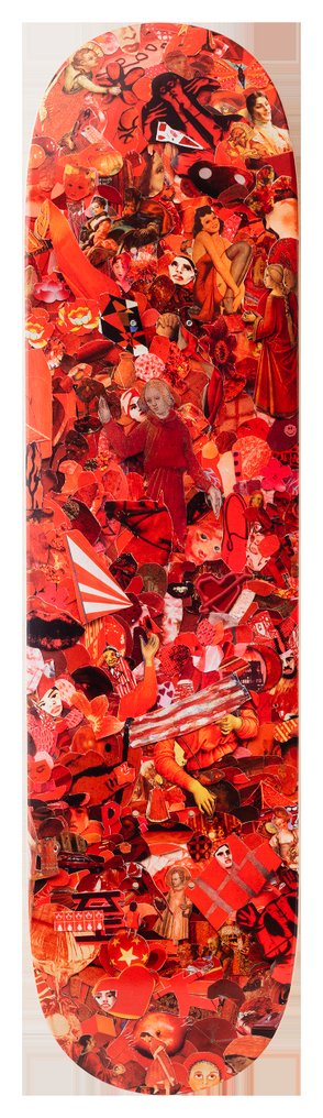 Vik Muniz (1961) - Eight Color Spectrum Red #1.0