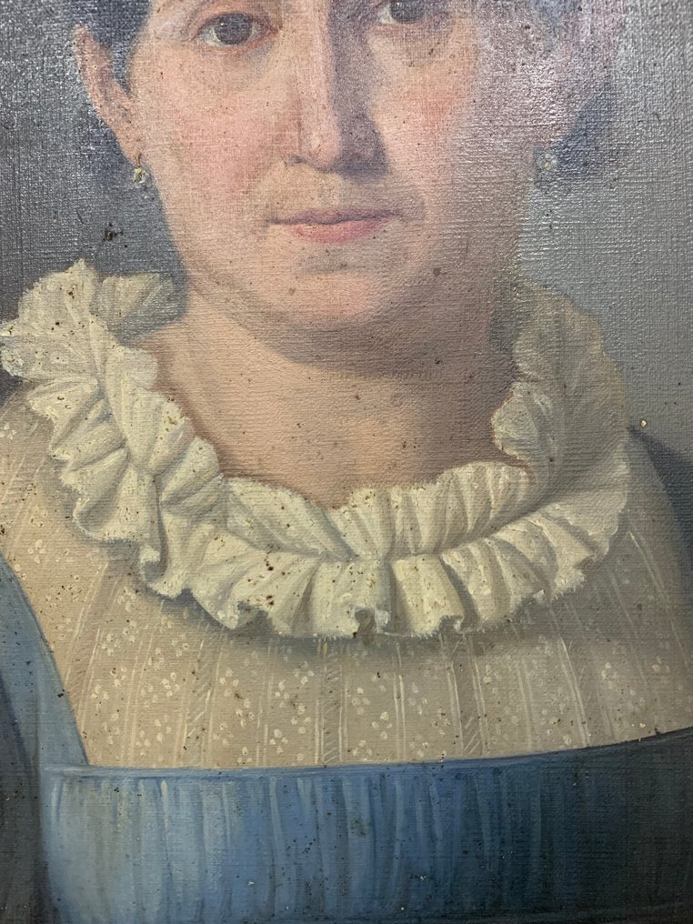 義大利學派 (XIX) - Dama in blu #3.2