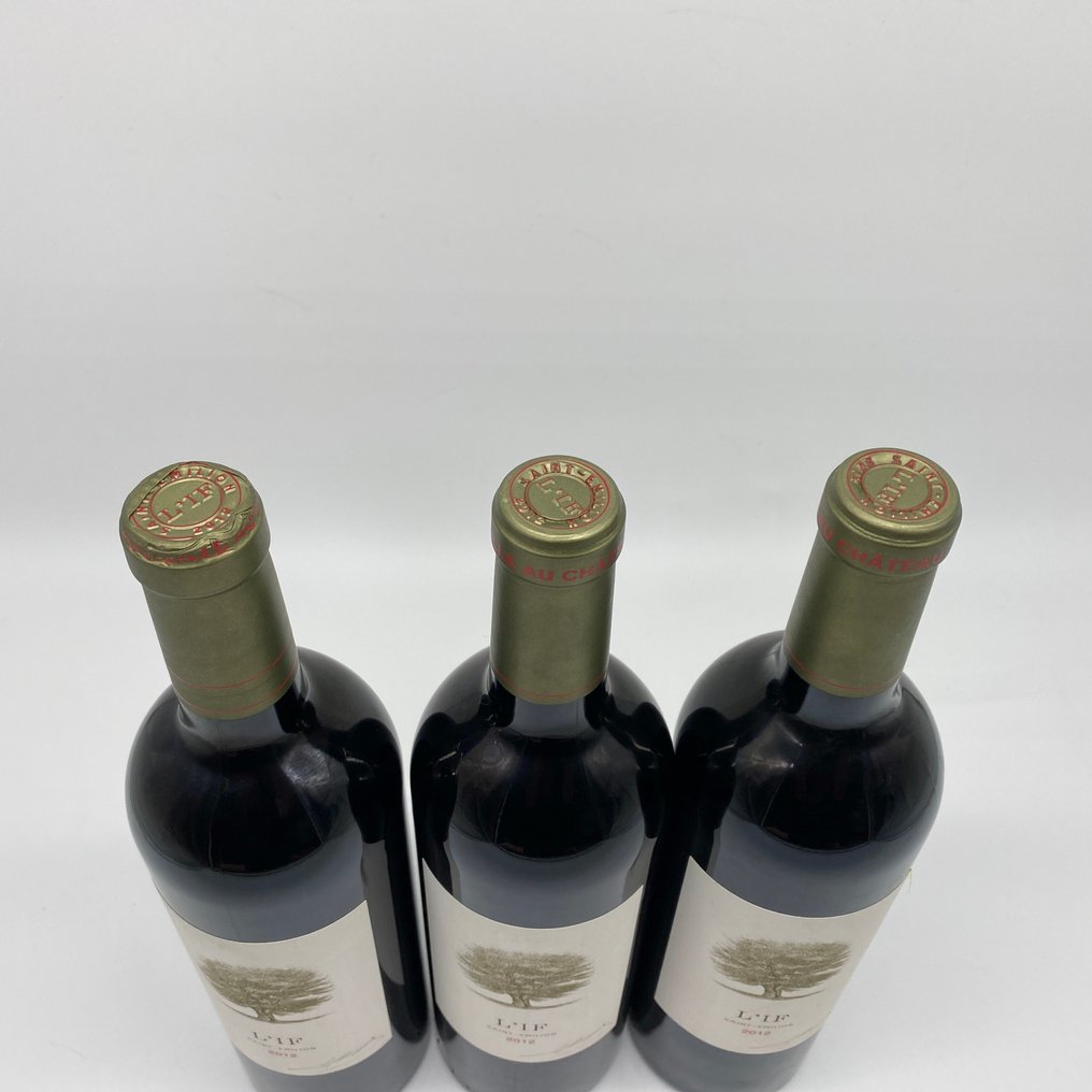 2012 L'If - Saint-Émilion Grand Cru - 3 Flaschen (0,75 l) #3.2