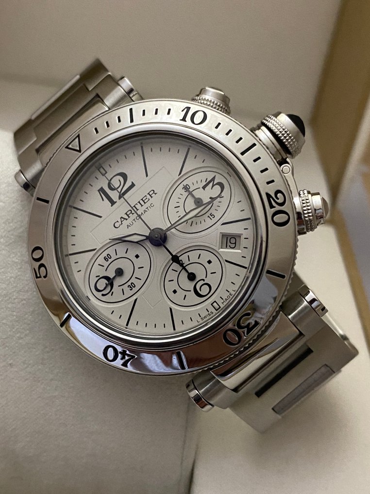 Cartier - Pasha Seatimer Chronograph - 2995 - Men - 2010 #3.2