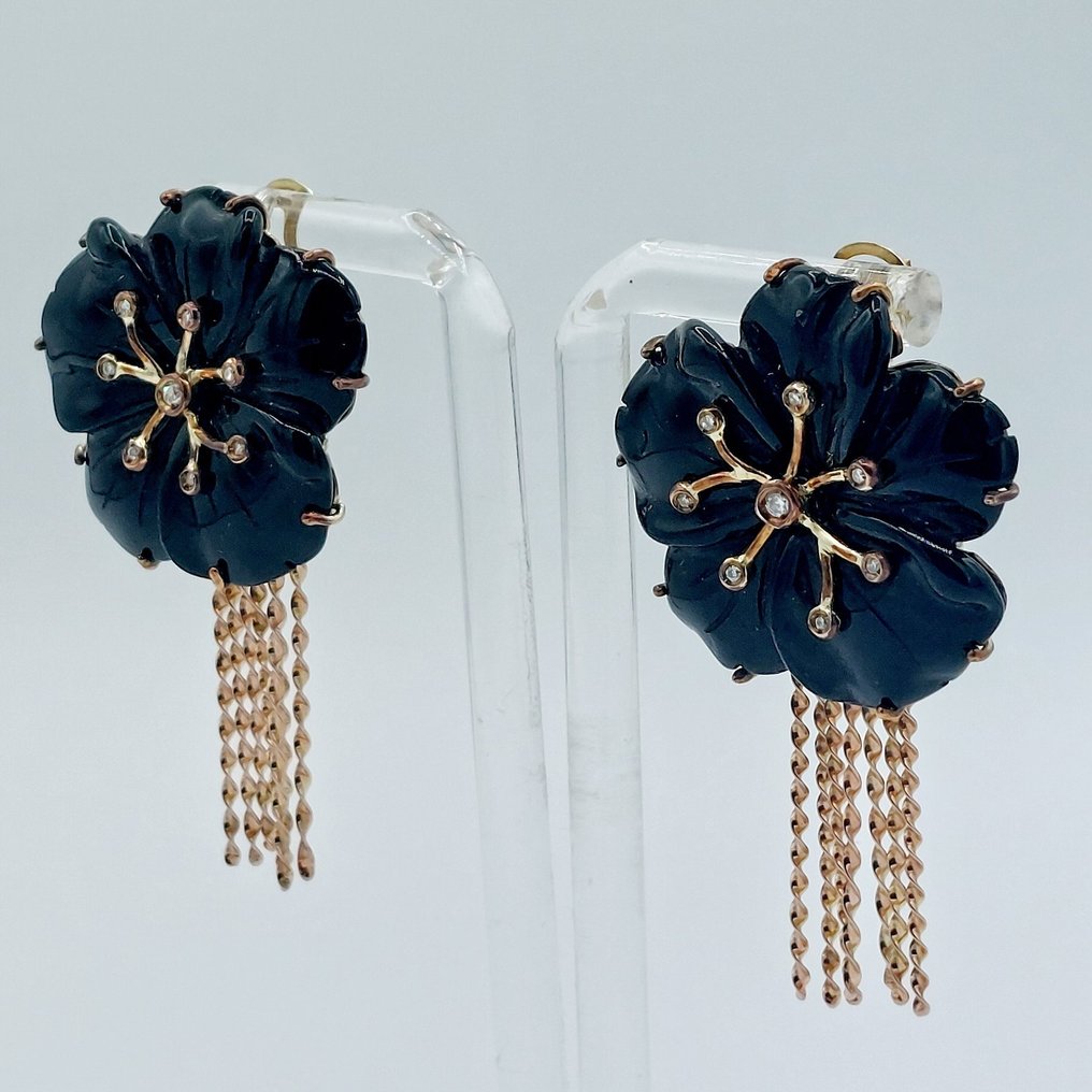 耳环 - 14K包金 黄金 #1.0